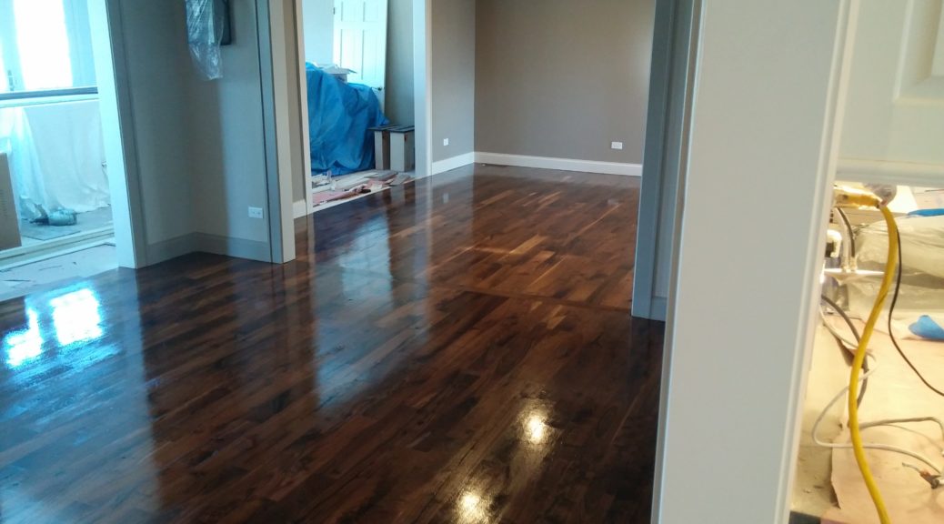 Prefinished flooring installation