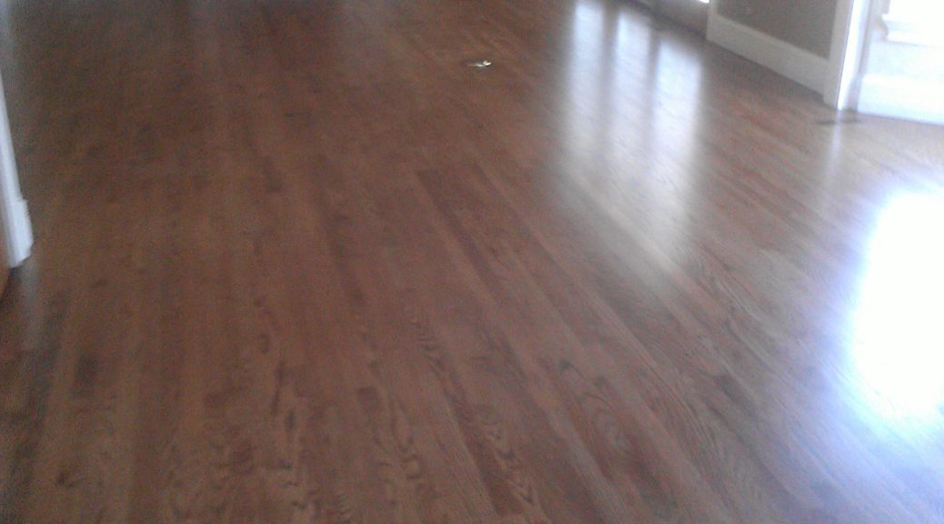 refinishing oak floors